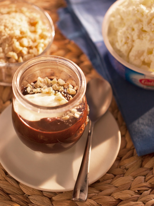 Galbani Mascarpone & Hazelnut Chocolate Pots