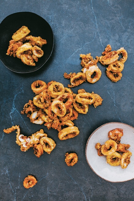 Image of Sabrina Ghayour's Spice-Salted Squid