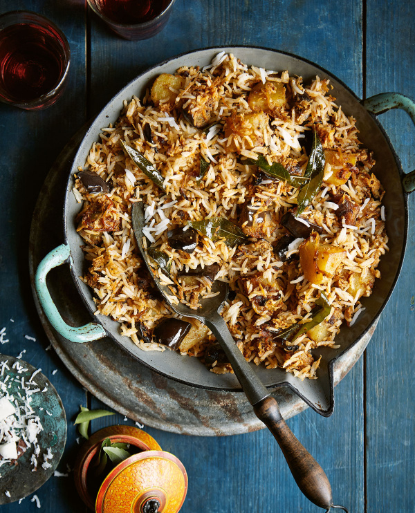 Image of Chetna Makan's Aubergine Coconut Rice