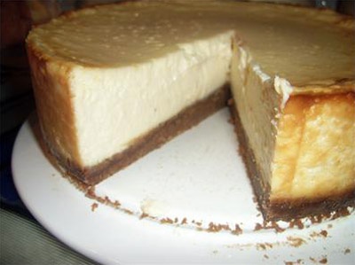 Baked Vanilla Cheesecake