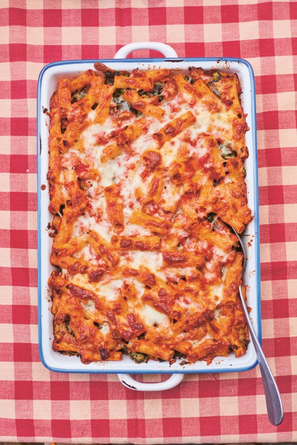 Image of Julia Turshen's Italian Flag Baked Pasta