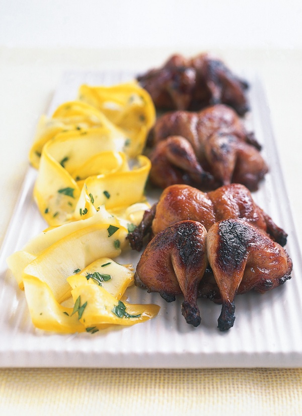 Barbecued Quail