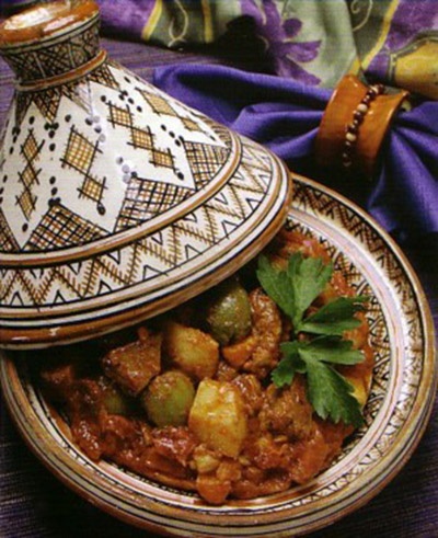 Beef and Green Olive Tajine