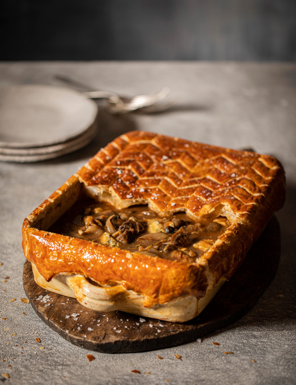 Image of Calum Franklin's Beef Stilton and Onion Pie