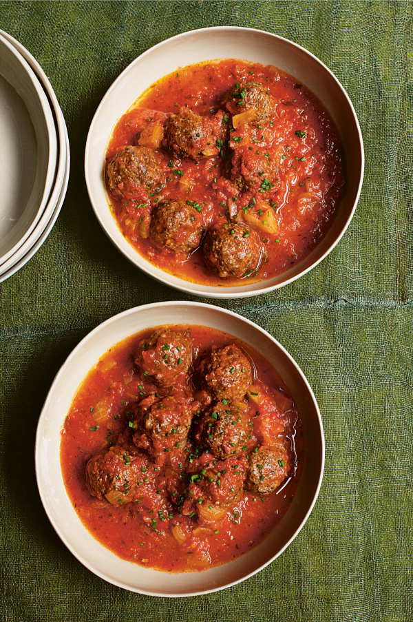 Image of Nigella's Black Pudding Meatballs