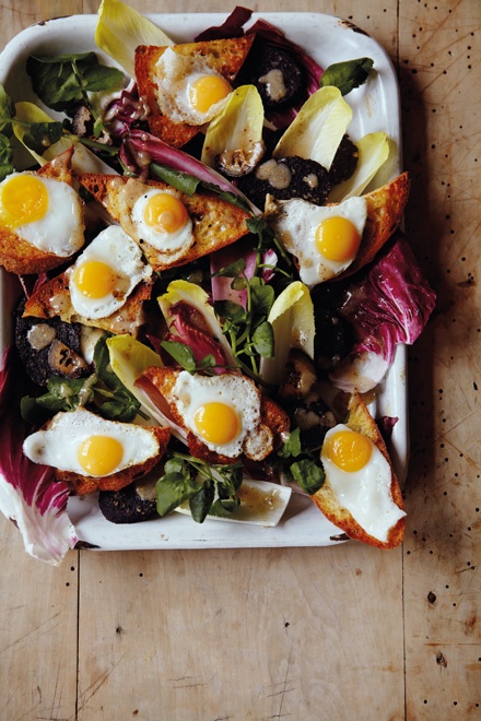 Image of Arun Kapil's Black Pudding Salad