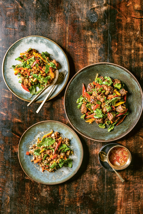 Image of Pim Techamuanvivit and Andrea Nguyen's Bougie Pad Gaprao