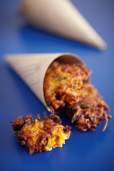 Image of Sarit Packer and Itamar Srulovich's Carrot and Butternut Fritters