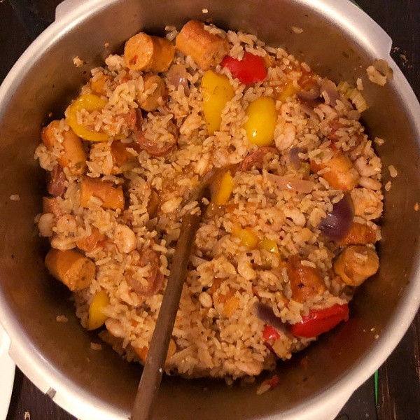 Sausage & Prawn Jambalaya