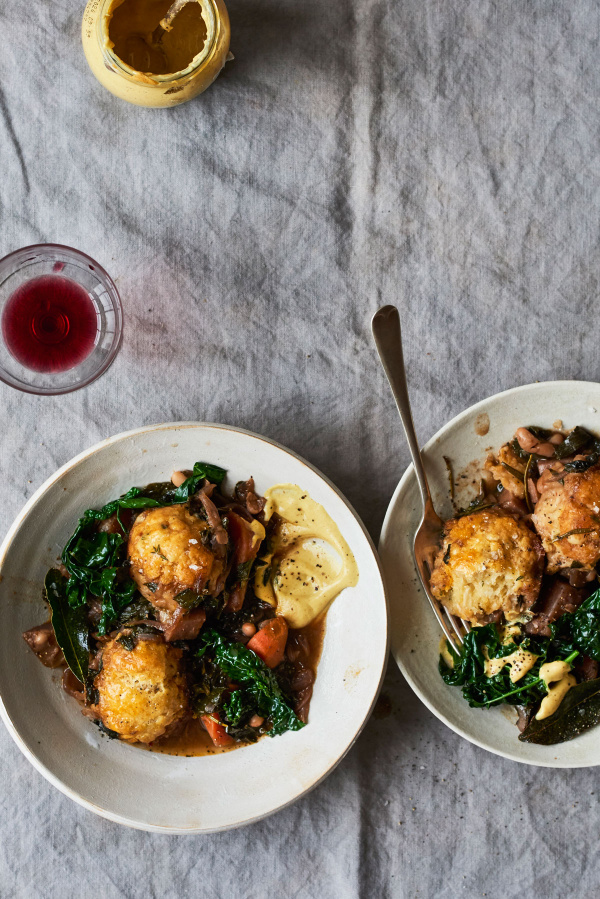 Image of Anna Jones' Celeriac and Red Wine Stew