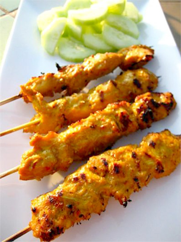 Chicken Satay With Peanut Sauce (Malaysian Food) | Community Recipes ...