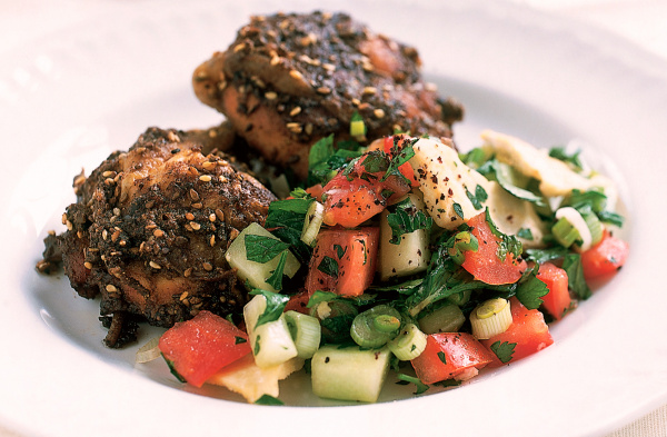 Image of Nigella's Za'atar Chicken with Fattoush