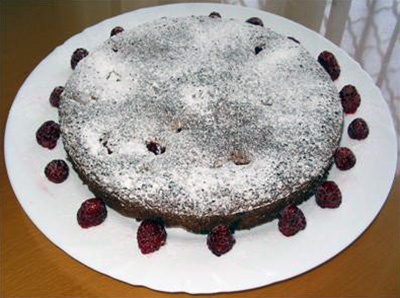 Chocolate Sour Cherry Cake