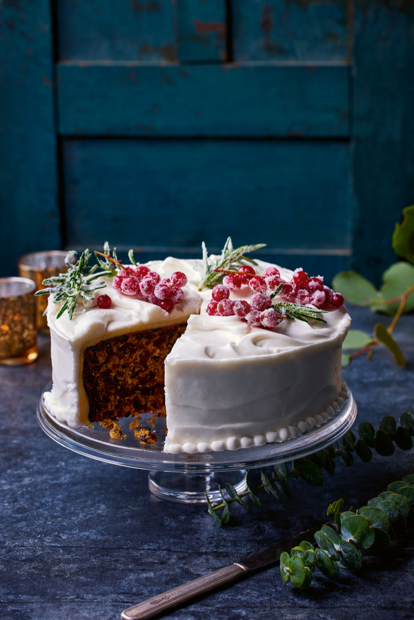 Image of Sam Dixon's Vegan Christmas Cake