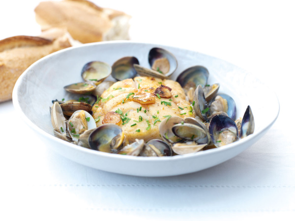 Image of Nigella's Cod with Clams
