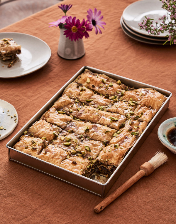 Image of Helena and Vikki Moursellas's Coffee Baklava with Dried Figs