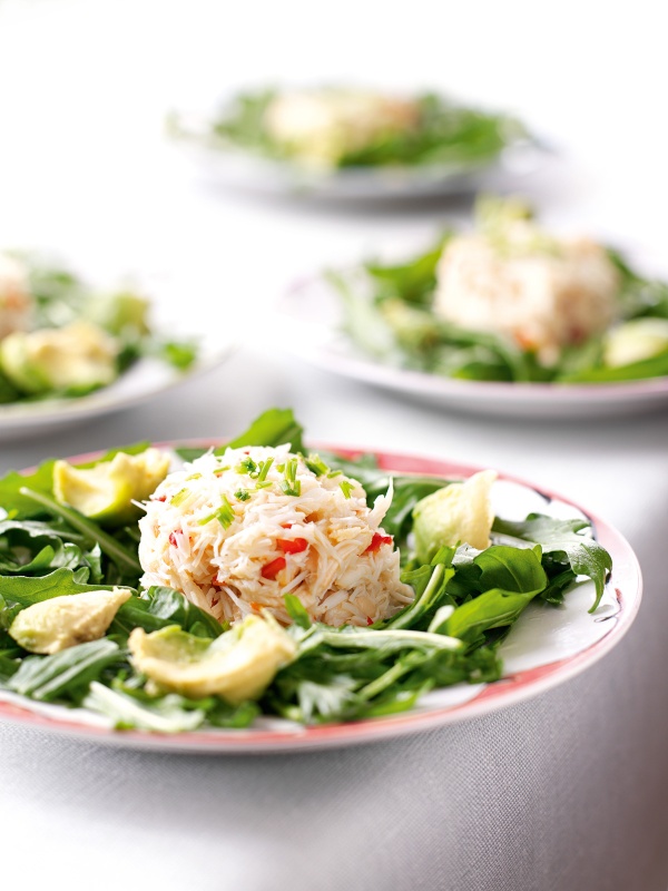 Crab & Avocado Salad With Japanese Dressing