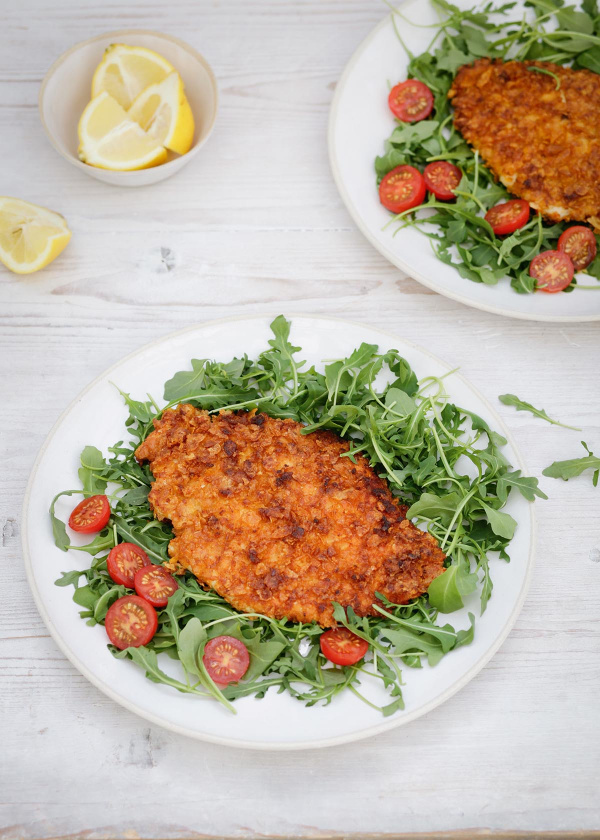 Crunchy Chicken Cutlets