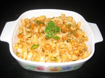 Crunchy Veggie Macaroni