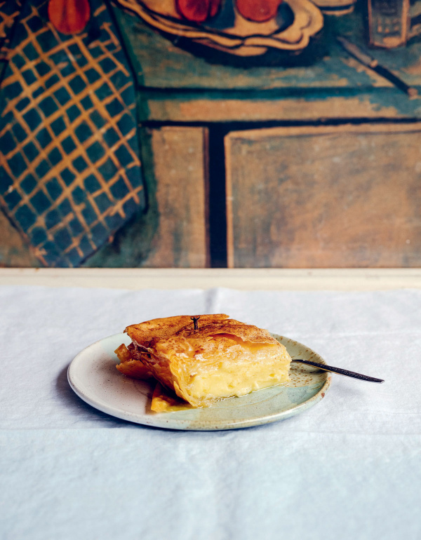 Image of Kon and Sia Karapanagiotidis' Custard Pie