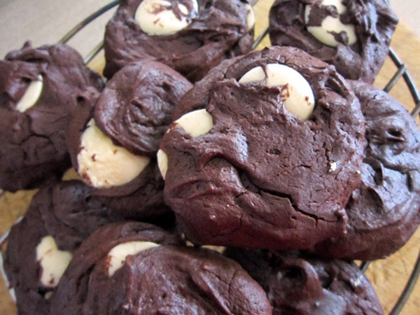 Double Choc Chip Cookies