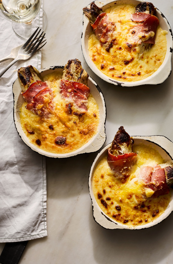 Image of Henry Harris' Endive Au Gratin