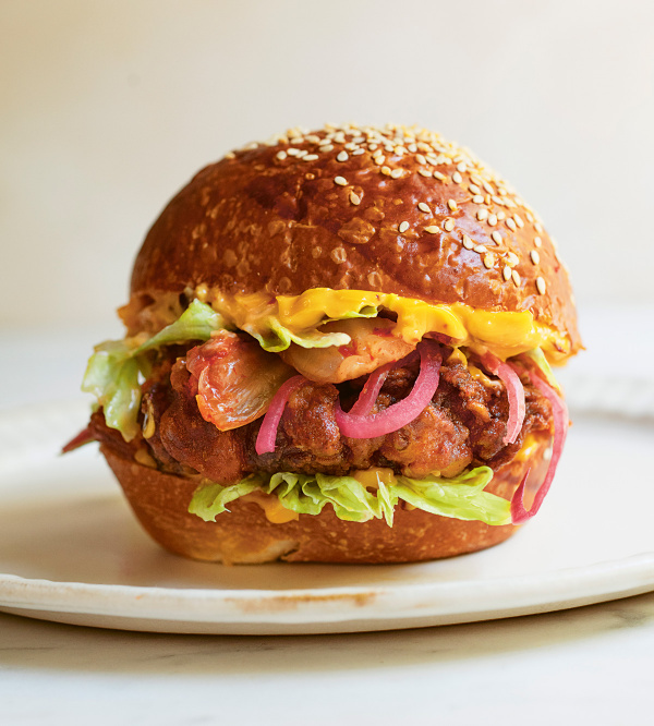 Image of Nigella's Fried Chicken Sandwich