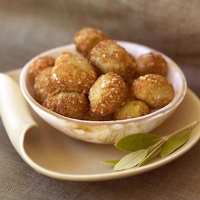 Fried Green Olives in a Crunchy Batter