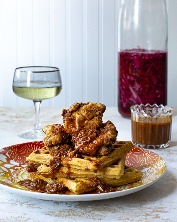 Image of Marcus Samuelsson's Fried Chicken and Waffles