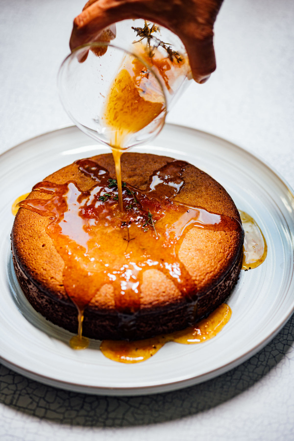 Image of Nik Sharma's Grapefruit-Thyme Almond Cake