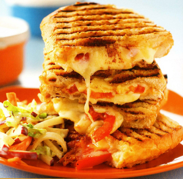 Image of Nigella's Grilled Cheese and Slaw