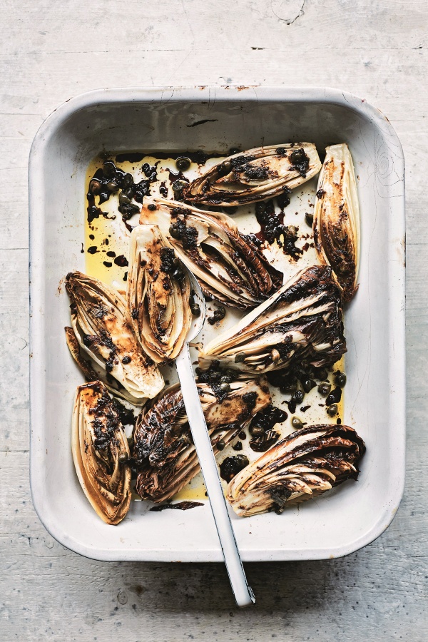 Image of Anna del Conte's Grilled Radicchio and Chicory