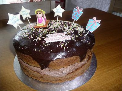 Hazelnut Celebration Cake