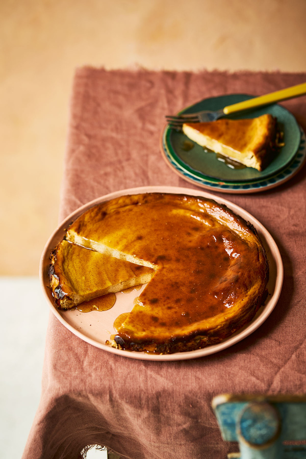 Image of Marina Georgallides' Honey Cheesecake