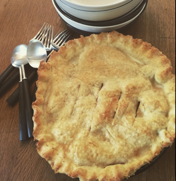 Gluten-Free Apple and Blackberry Pie