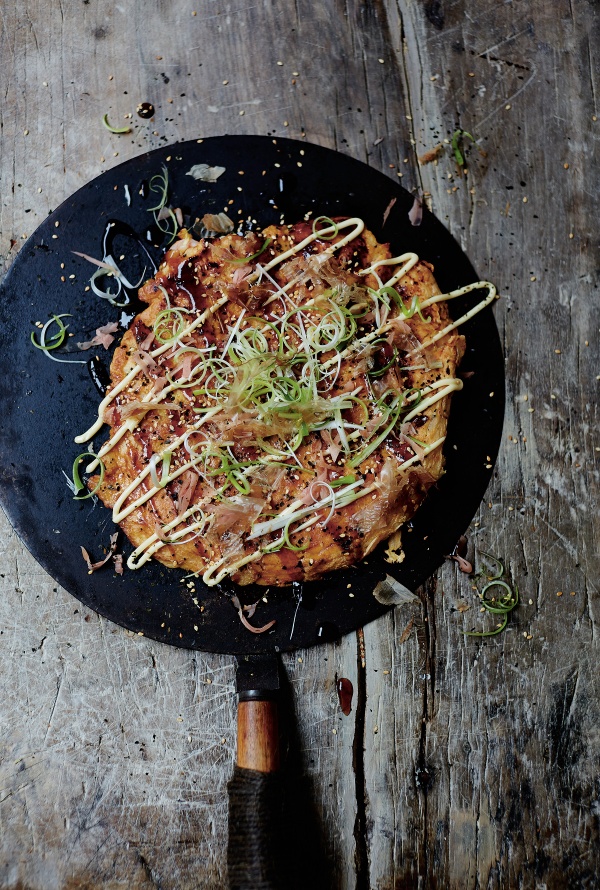 Image of Georgina Hayden's Kimchi and Prawn Okonomiyaki