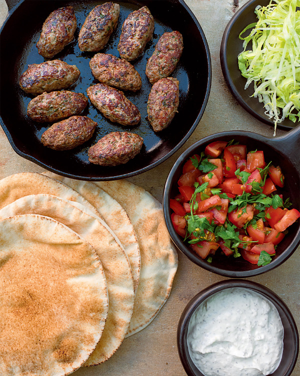 Image of Nigella's Lamb Kofta with Garlic Sauce