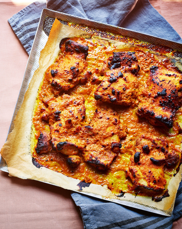 Image of Sabrina Ghayour's Mango, Lime and Chilli Chicken