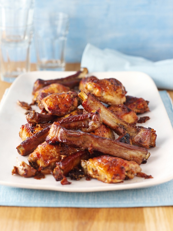 Maple Chicken 'N' Ribs