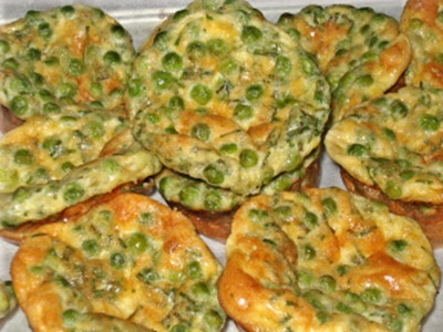 Mini Pea Frittatas