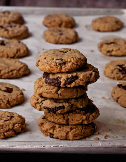 Image of Andrew Carmellini's Peanut-Butter-Oatmeal-Chocolate-Chip Cookies