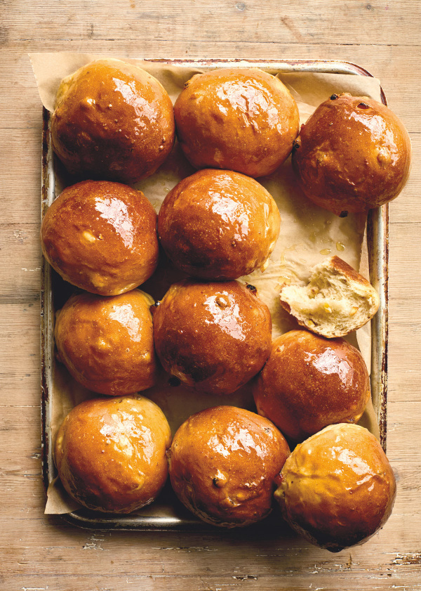 Image of Jenny Linford's Orange and Coriander Seed Buns