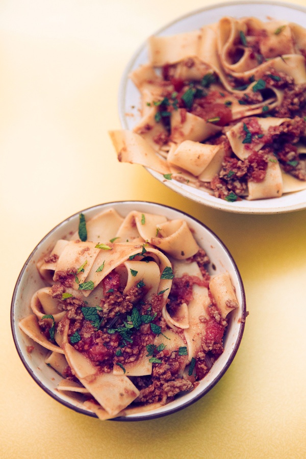 Pappardelle With Lamb Ragu