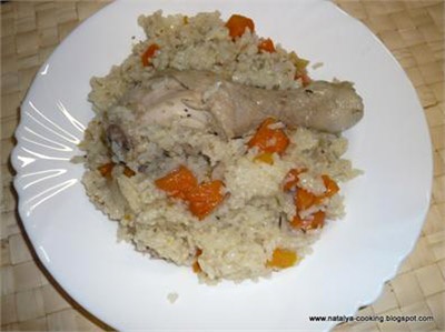 Plov (Chicken and Rice Pilaf From Uzbekistan)