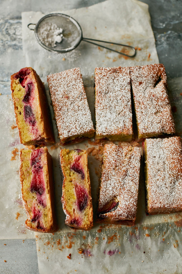 Image of Helen Goh's Plum and Pistachio Bars
