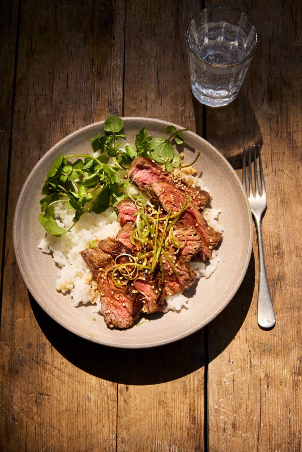 Image of Melissa Thompson's Ponzu, Pepper and Garlic Bavette
