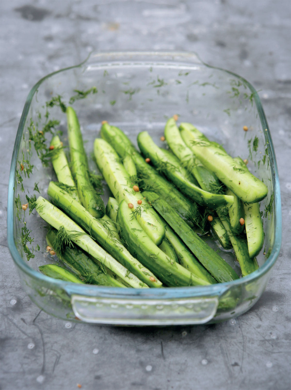 Image of Nigella's Quick Gherkins