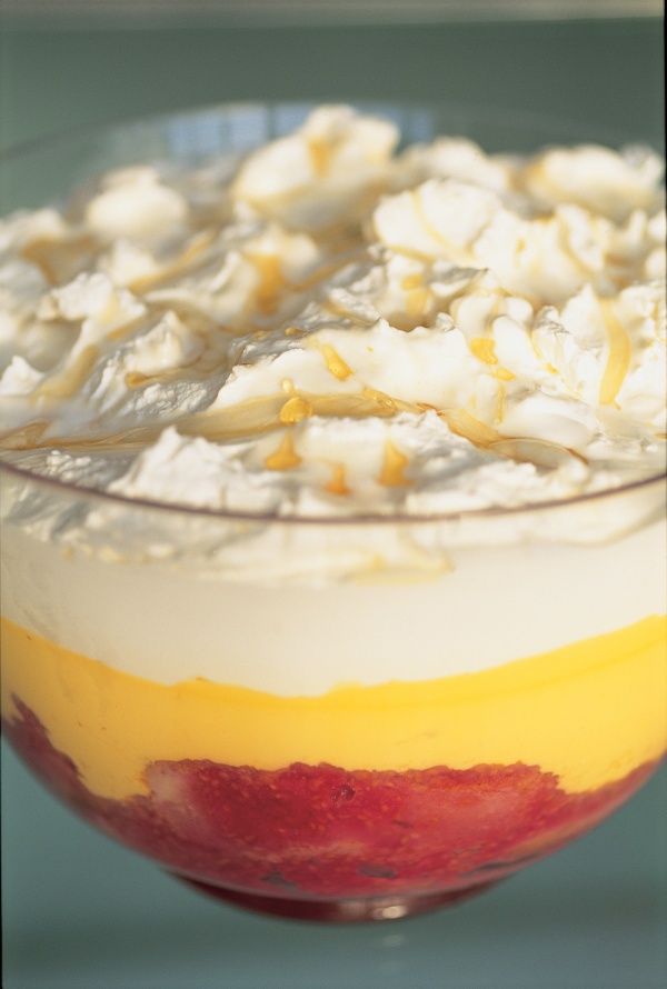 Raspberry and Lemongrass Trifle