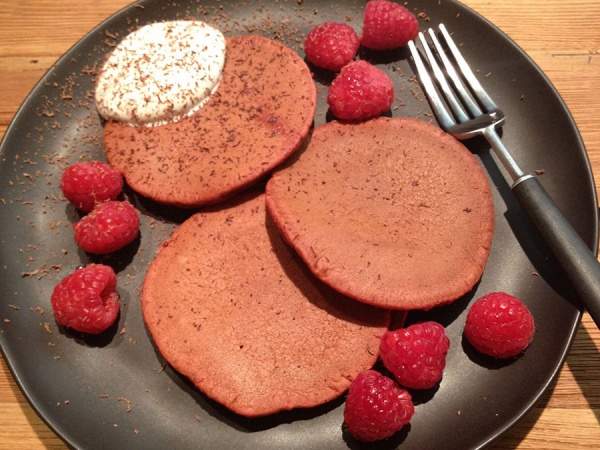 Red Velvet Pancakes