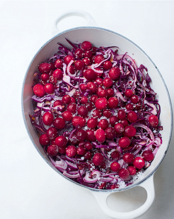 Image of Nigella's Red Cabbage with Cranberries